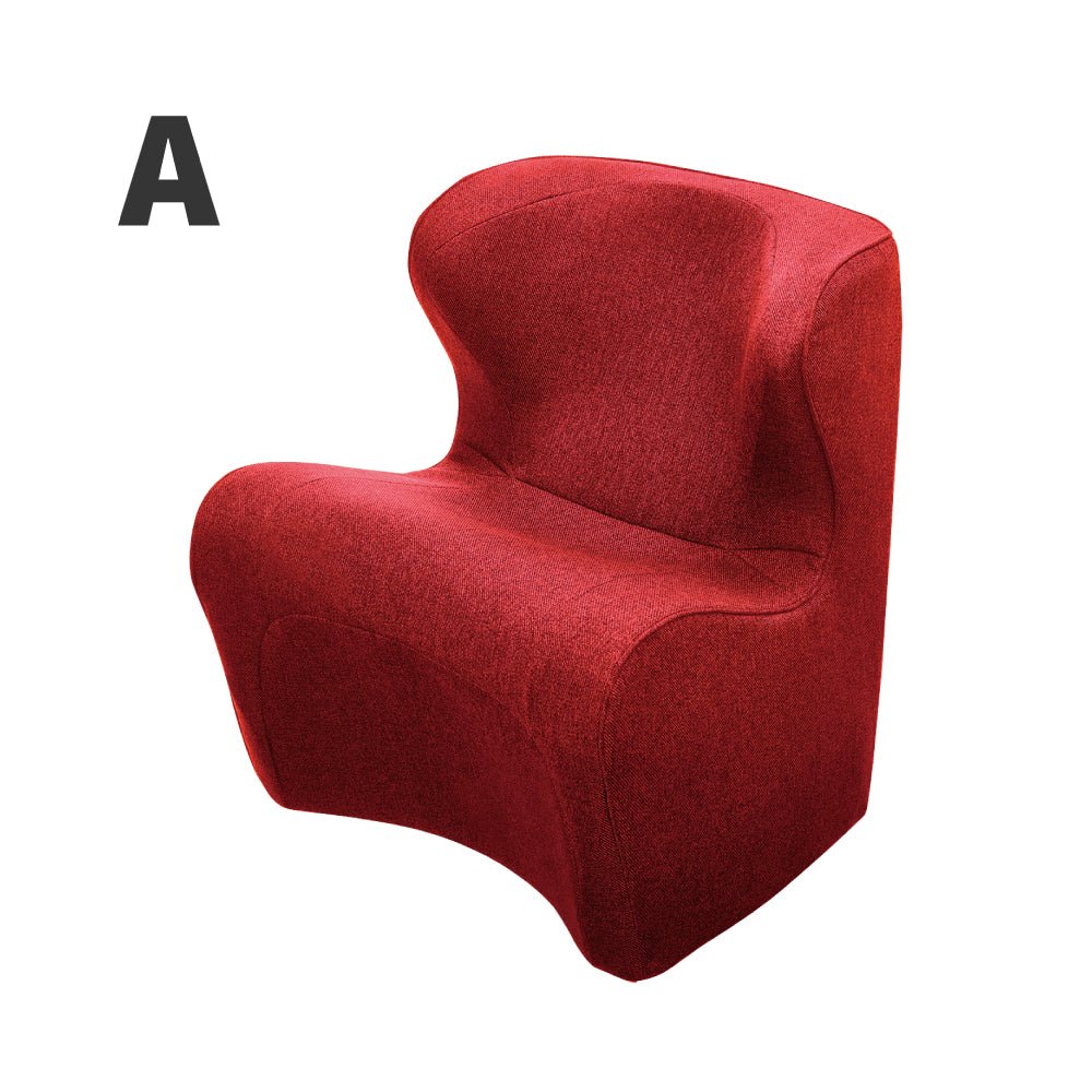 Style Dr. Chair Plus 舒適立腰調整椅加高款護脊椅/ 坐姿調整椅- 紅色 