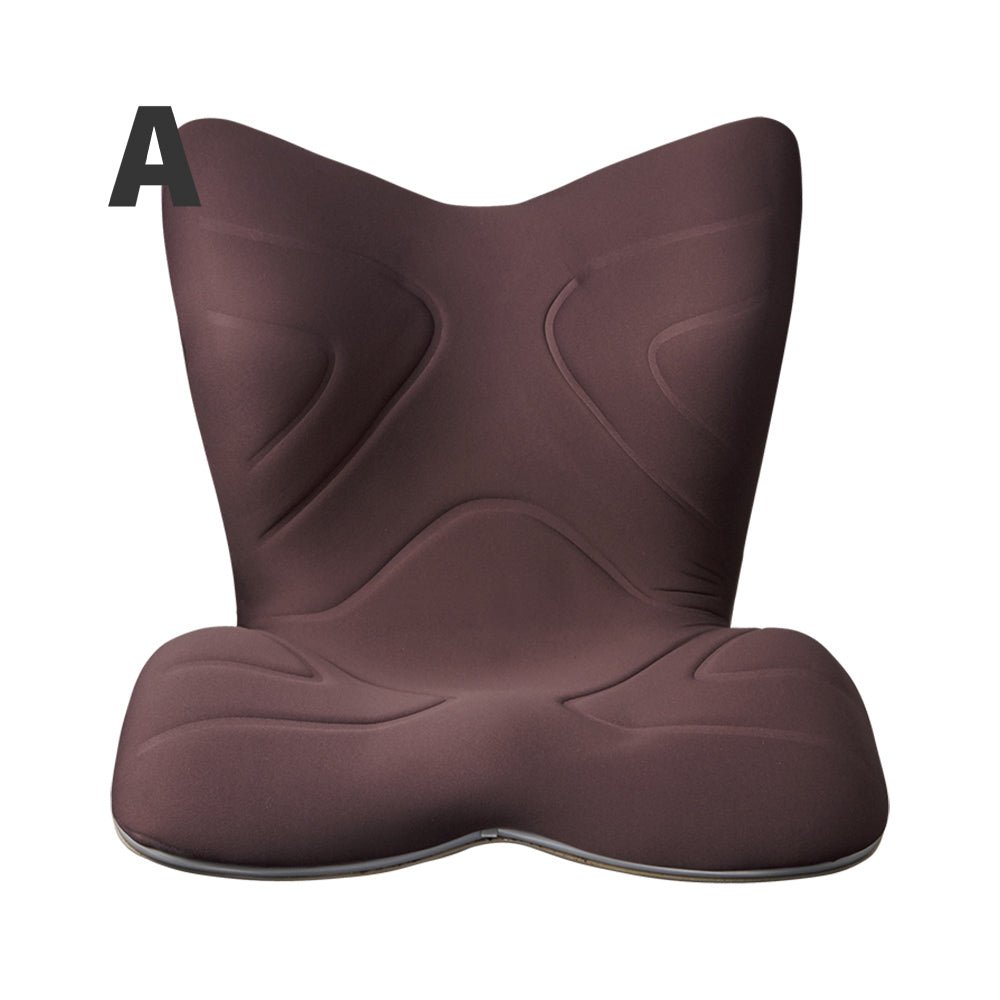 Style Premium 舒適豪華護脊椅/ 坐墊/ 坐姿調整椅咖啡色款【A 級商品】