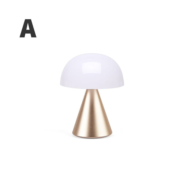 Lexon Mina Portable LED Lamp Large 14cm 蘑菇造型 可攜充電式 桌燈 大尺寸【A 級商品】 - 生活風格 - 霧金 - restyle2050