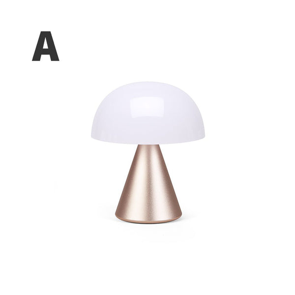 Lexon Mina Portable LED Lamp Medium 9.2cm 蘑菇造型 可攜充電式 桌燈 中尺寸【A 級商品】 - 生活風格 - 霧金 - restyle2050