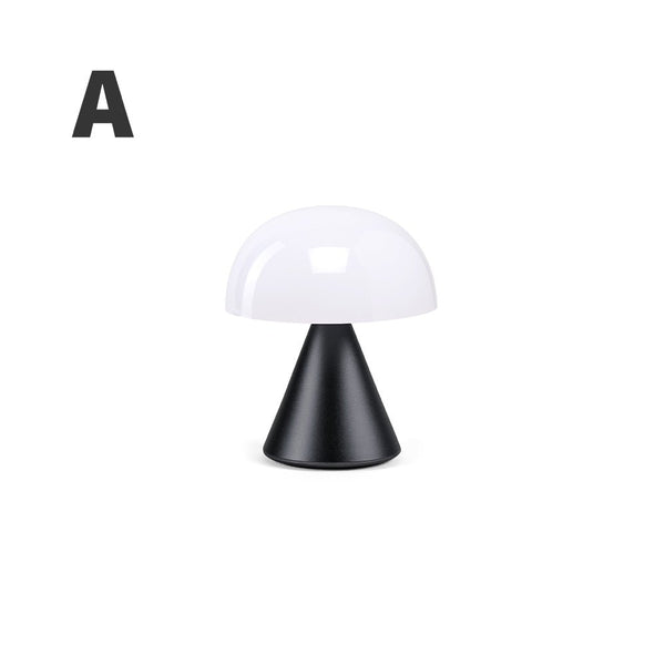 Lexon Mina Portable LED Lamp Small 7cm 蘑菇造型 可攜充電式 桌燈 小尺寸【A 級商品】 - 生活風格 - 槍灰 - restyle2050