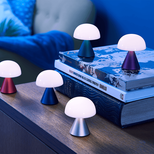 Lexon Mina Portable LED Lamp Small 7cm 蘑菇造型 可攜充電式 桌燈 小尺寸【A 級商品】 - 生活風格 - restyle2050