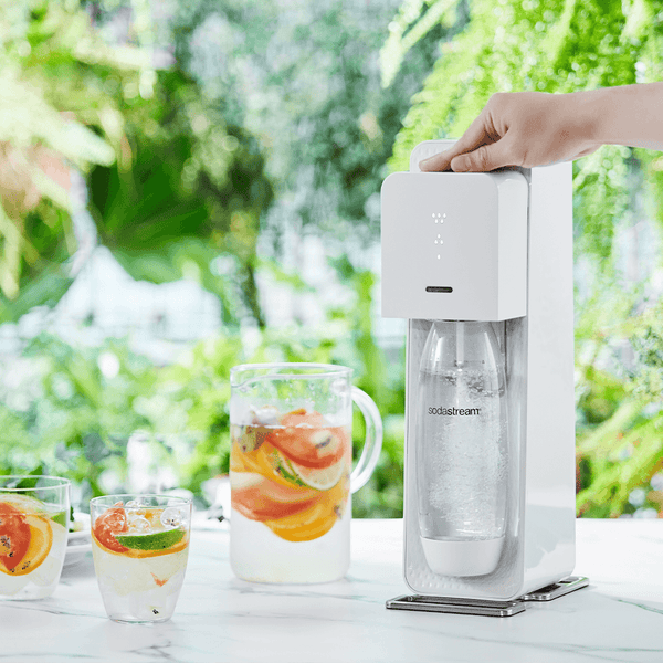 Sodastream Source 自動扣瓶 手動按壓式 氣泡水機 - 黑色【A 級商品】 - 飲品家電 - restyle2050