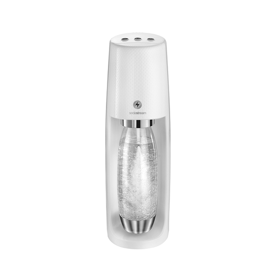Sodastream Spirit One Touch 自動扣瓶 電動打氣 氣泡水機 - 白色【A 級商品】 - 飲品家電 - restyle2050